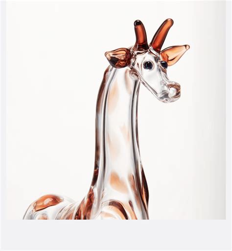 dior giraffe|Carafe Transparent Girafe .